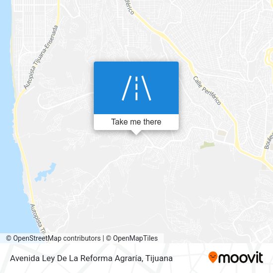 Avenida Ley De La Reforma Agraría map