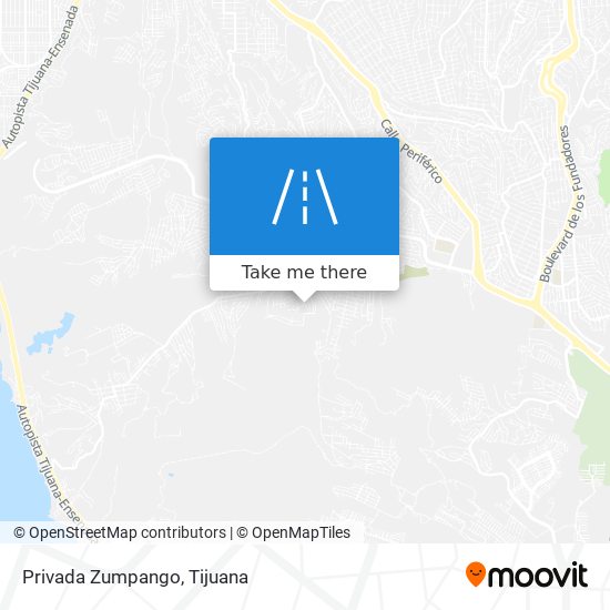 Privada Zumpango map