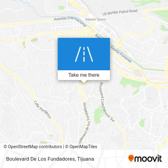 Boulevard De Los Fundadores map