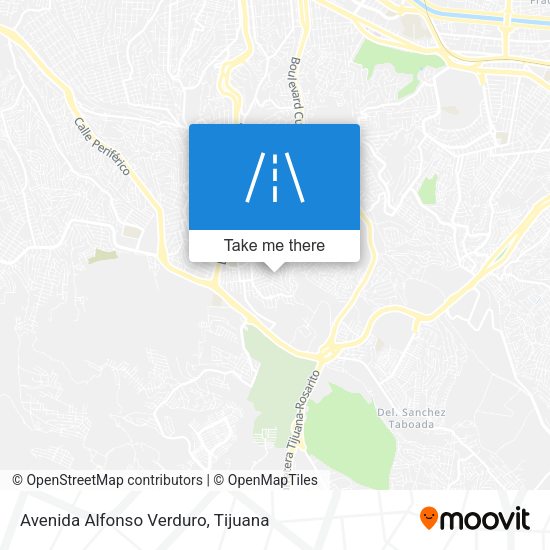 Avenida Alfonso Verduro map