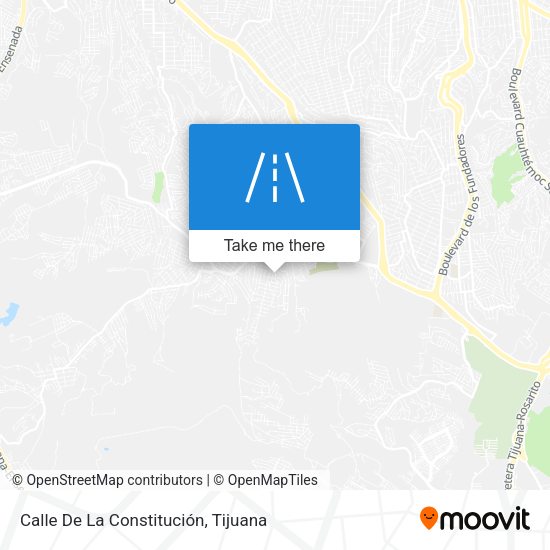 Calle De La Constitución map