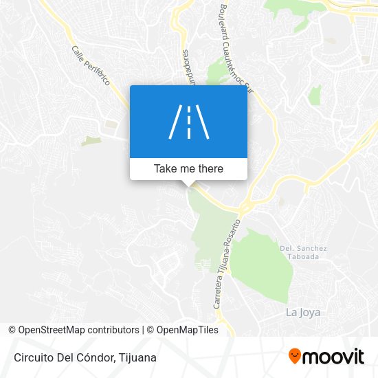 Mapa de Circuito Del Cóndor
