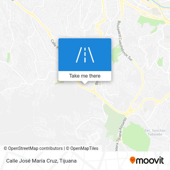 Mapa de Calle José María Cruz