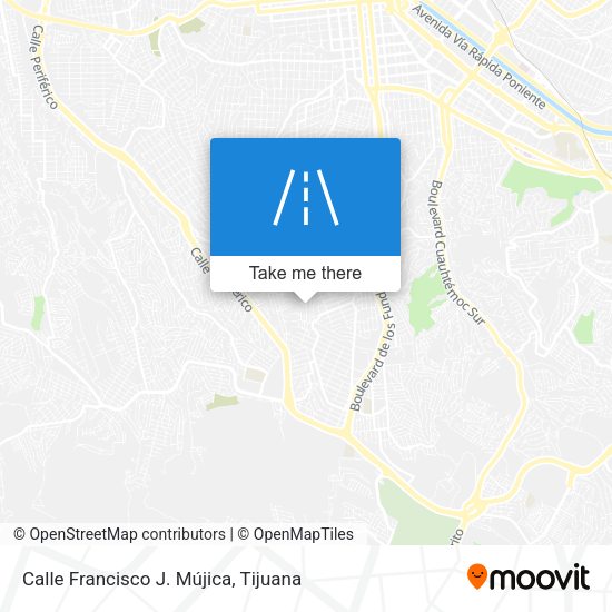 Calle Francisco J. Mújica map