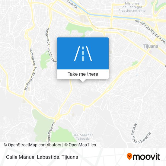 Calle Manuel Labastida map