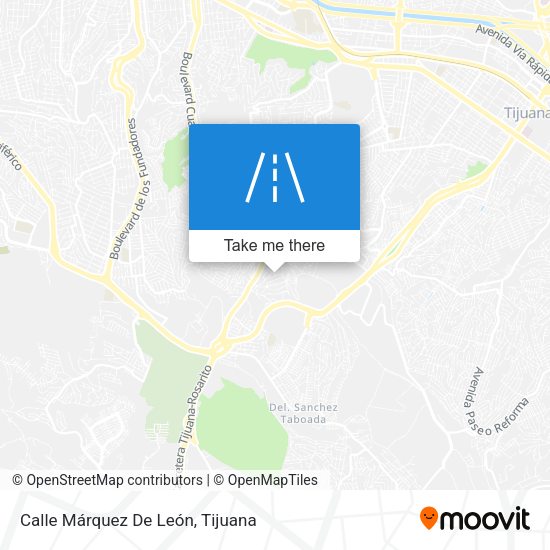 Calle Márquez De León map