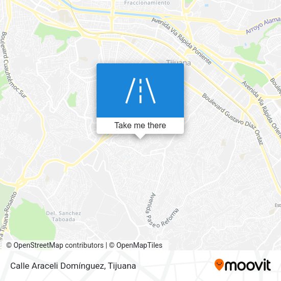 Mapa de Calle Araceli Domínguez