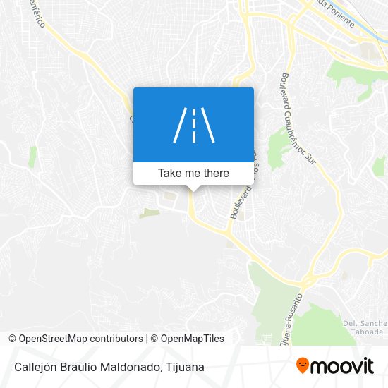 Mapa de Callejón Braulio Maldonado