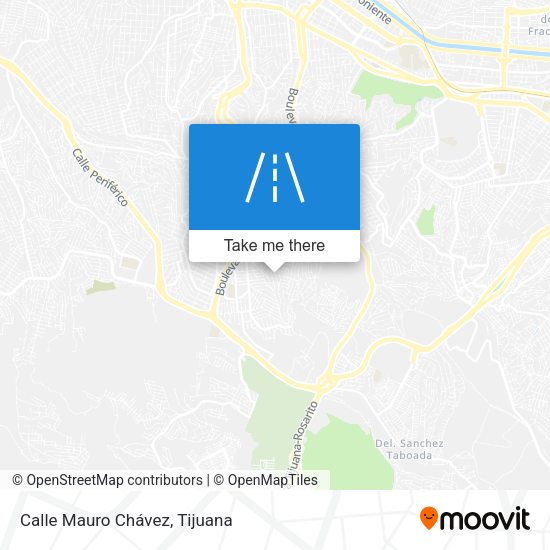 Calle Mauro Chávez map