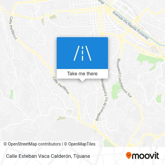 Calle Esteban Vaca Calderón map