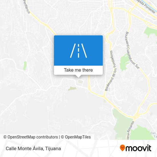 Calle Monte Ávila map