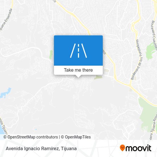 Mapa de Avenida Ignacio Ramírez