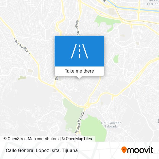 Calle General López Isita map