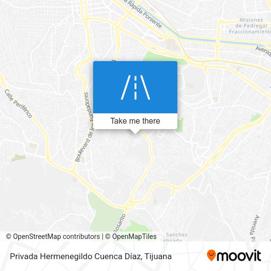 Mapa de Privada Hermenegildo Cuenca Díaz
