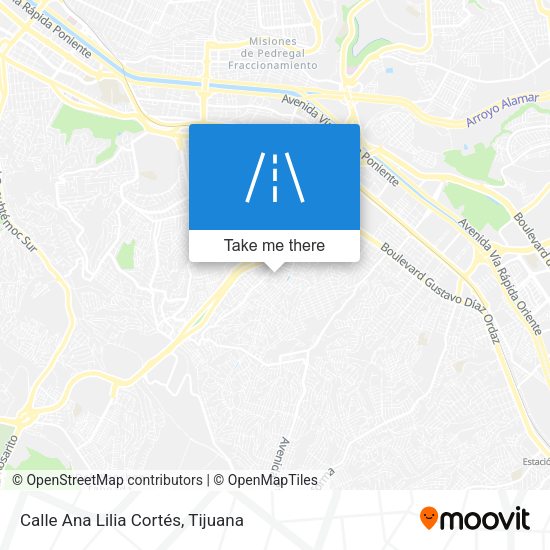 Calle Ana Lilia Cortés map