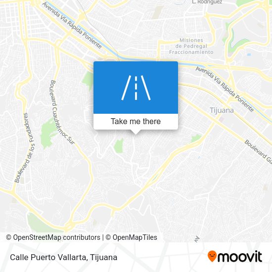 Calle Puerto Vallarta map