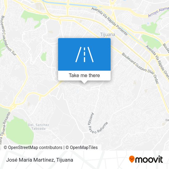 Mapa de José María Martínez