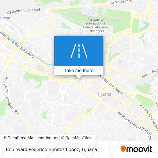 Mapa de Boulevard Federico Benítez López