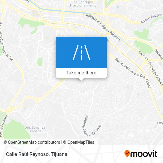 Calle Raúl Reynoso map