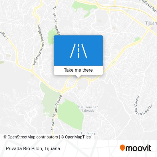 Mapa de Privada Río Pilón