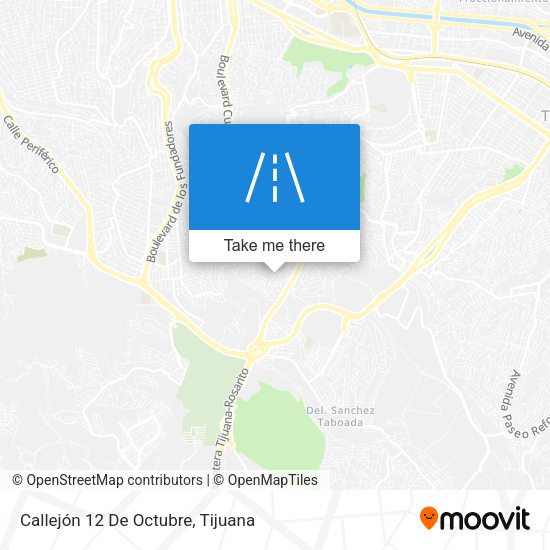 Mapa de Callejón 12 De Octubre