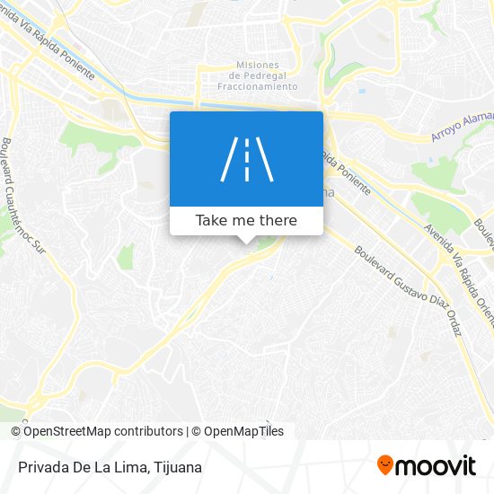Privada De La Lima map