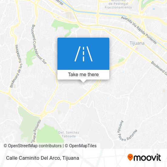 Calle Caminito Del Arco map