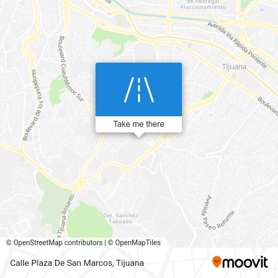 Calle Plaza De San Marcos map