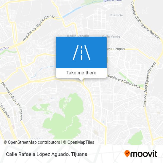 Calle Rafaela López Aguado map