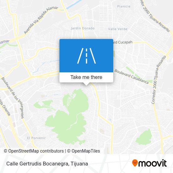 Calle Gertrudis Bocanegra map