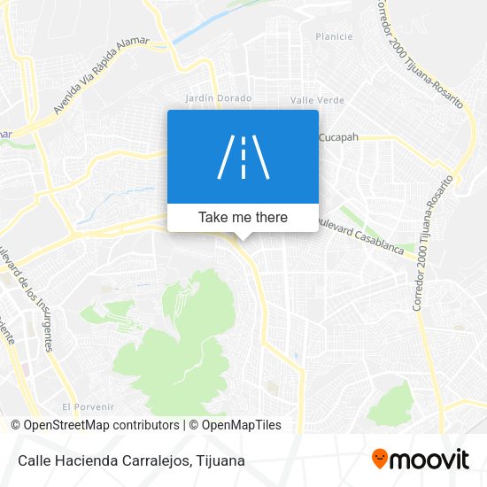 Calle Hacienda Carralejos map