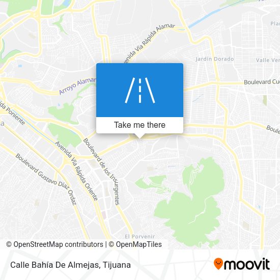 Calle Bahía De Almejas map