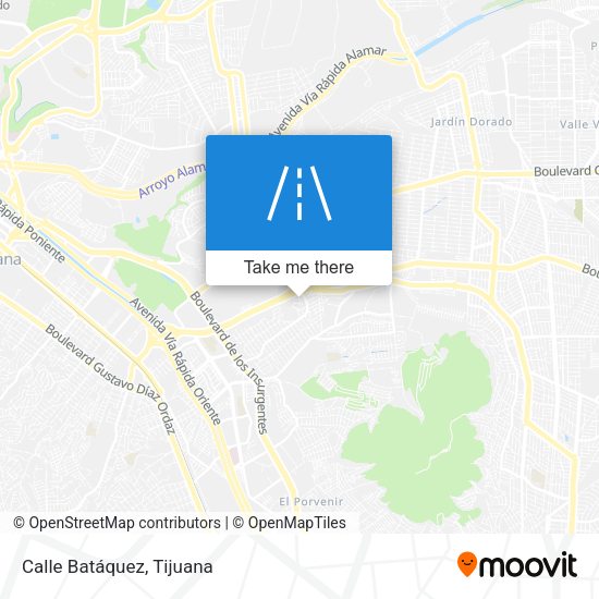 Mapa de Calle Batáquez