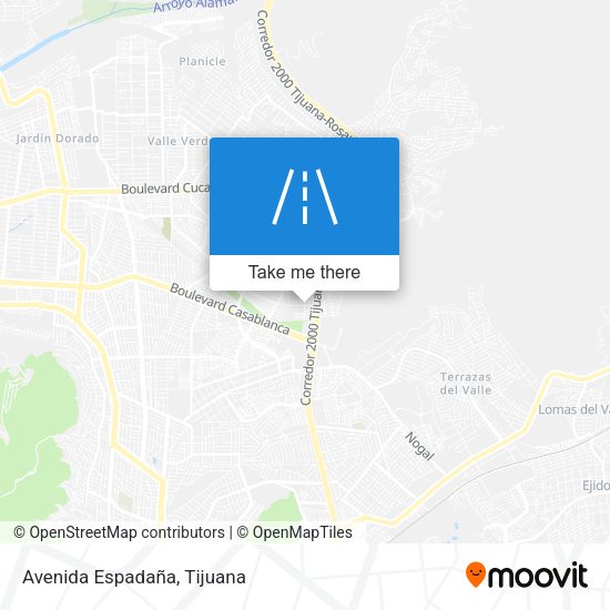 Avenida Espadaña map