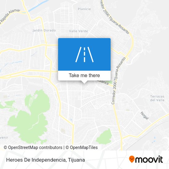 Heroes De Independencia map