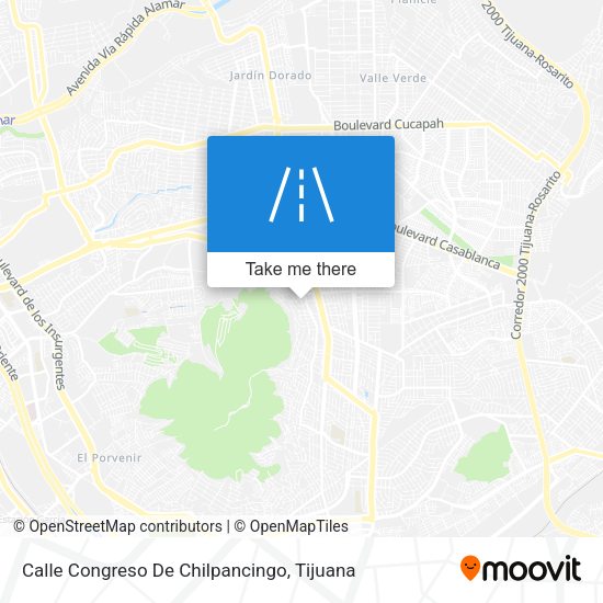 Calle Congreso De Chilpancingo map