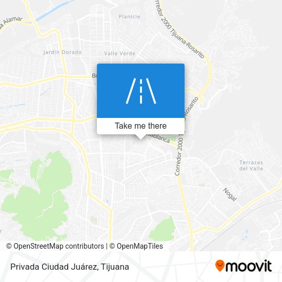Mapa de Privada Ciudad Juárez