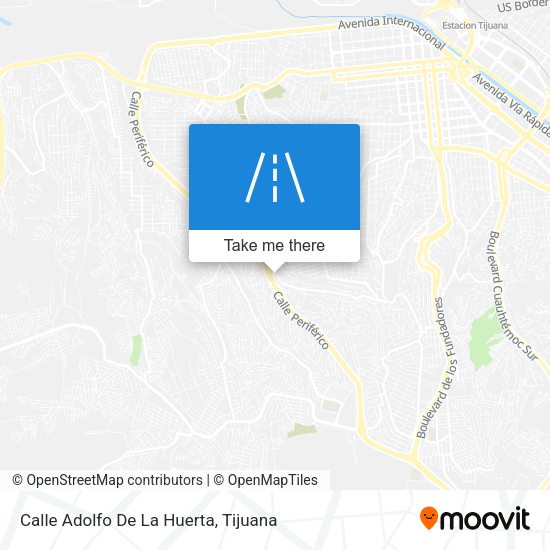Calle Adolfo De La Huerta map
