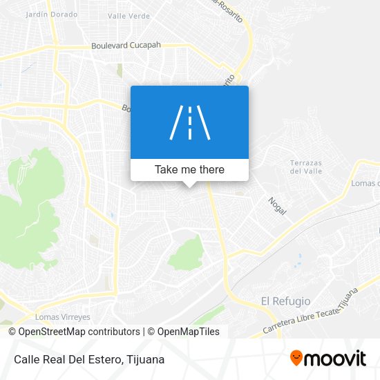 Calle Real Del Estero map