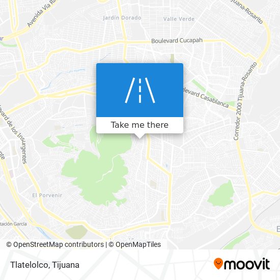 Tlatelolco map