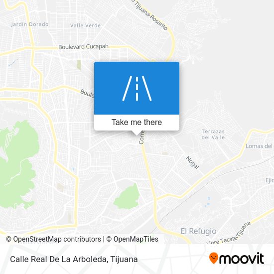 Calle Real De La Arboleda map