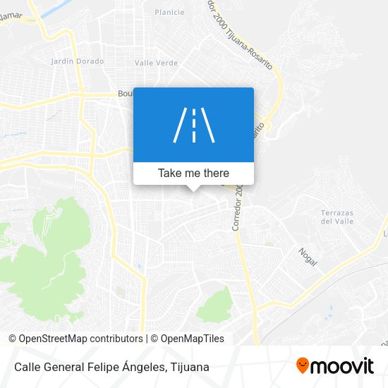 Calle General Felipe Ángeles map