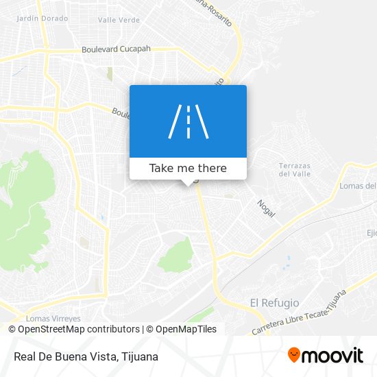 Real De Buena Vista map