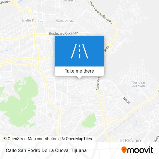 Calle San Pedro De La Cueva map