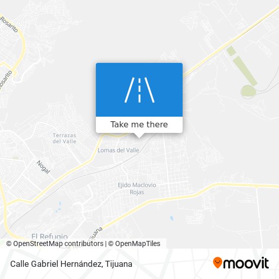 Mapa de Calle Gabriel Hernández