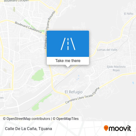 Calle De La Caña map