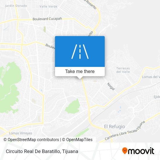 Circuito Real De Baratillo map