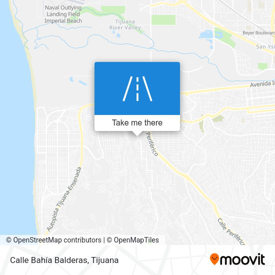 Calle Bahía Balderas map