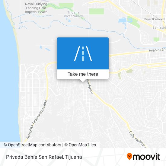 Privada Bahía San Rafael map