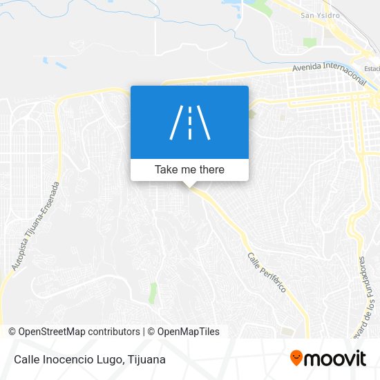 Calle Inocencio Lugo map